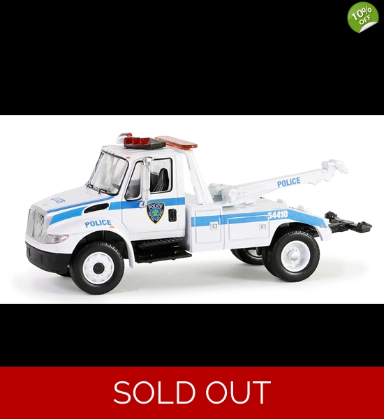 G.L. N.Y. Port Authority '19 International Durastar Tow Truck Diecast 1/64